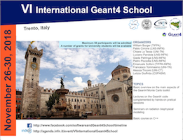 VI International Geant4 School