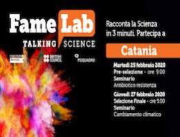 Selezioni FameLab 2020 a Catania