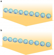 Modulated phases of graphene quantum Hall polariton fluids